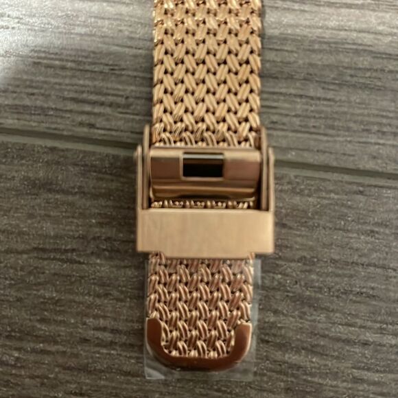 Brand new Ted Baker Rose Gold Watch with Pink Dial and metal strap - Picture 5 of 7